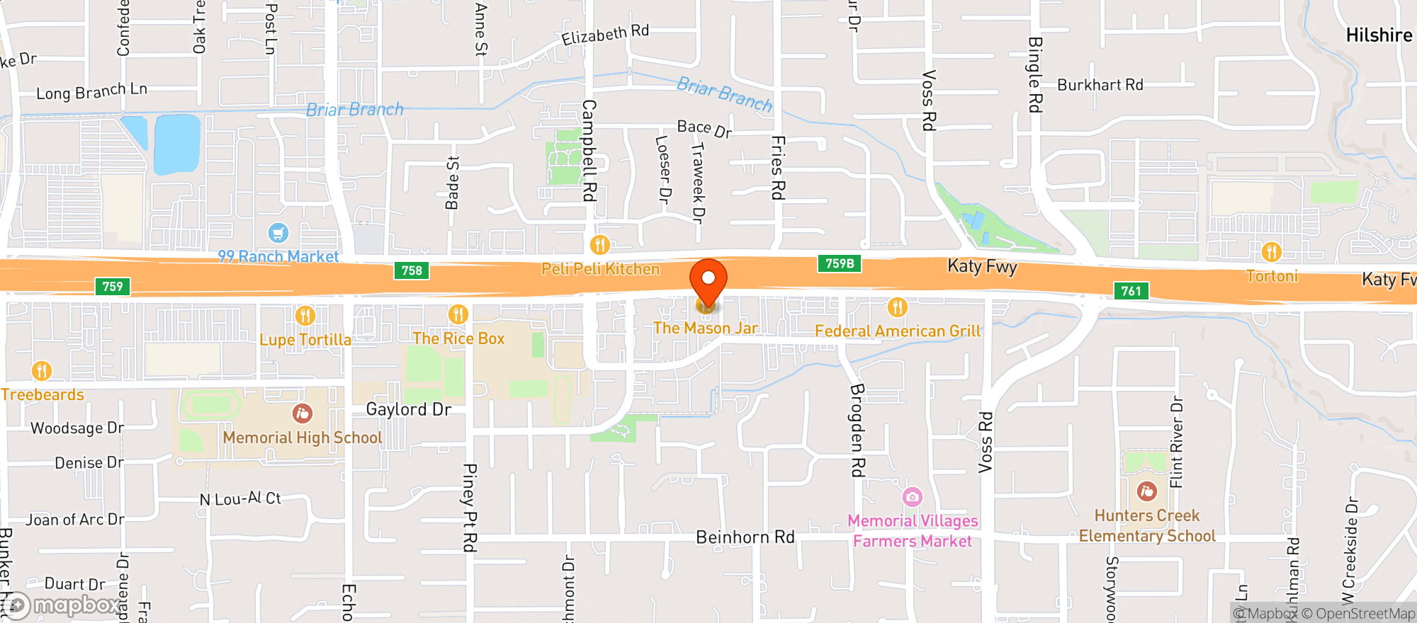 Map showing Goode Company Kitchen Cantina