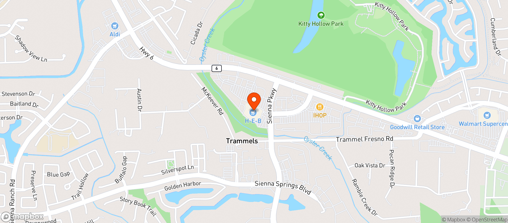 Map showing Heb