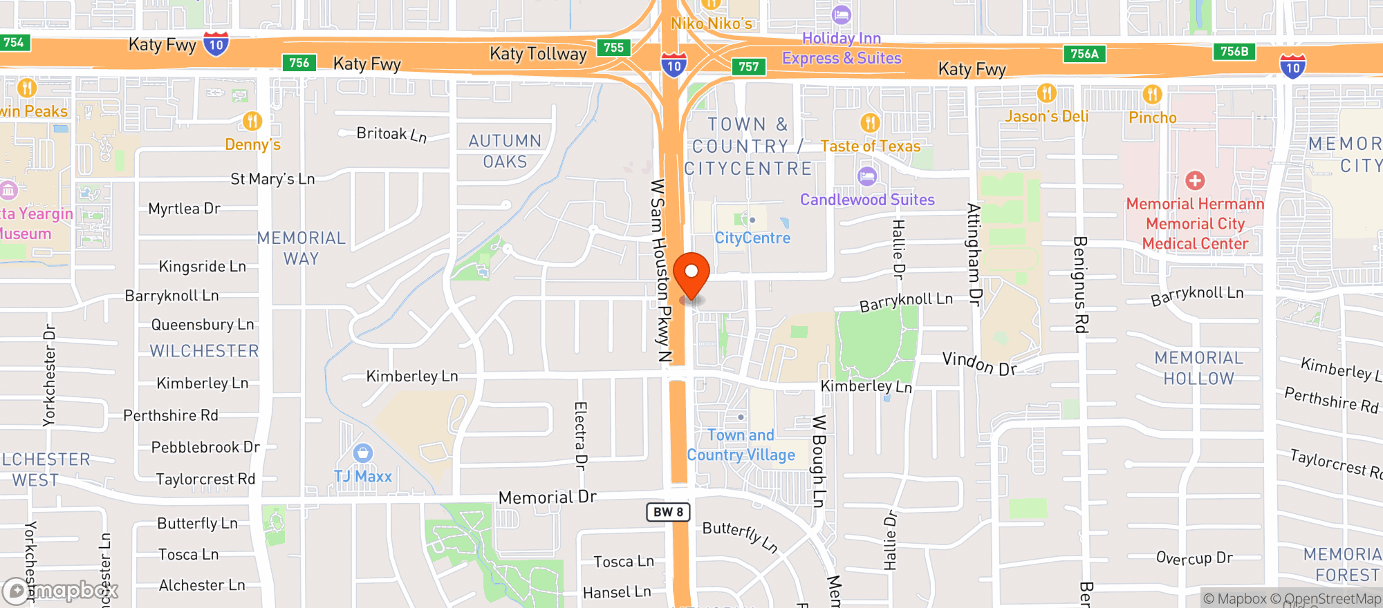 Map showing Nori Sushi Bistro