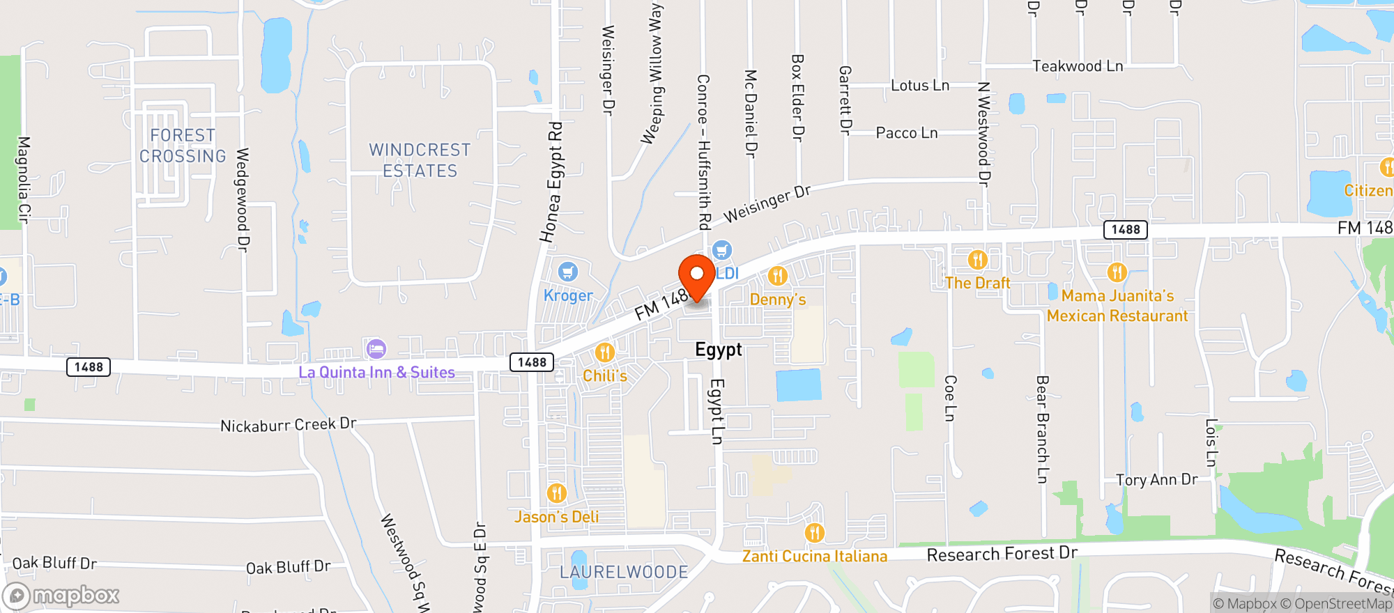 Map showing Gnc - 2203 - Powell Plaza