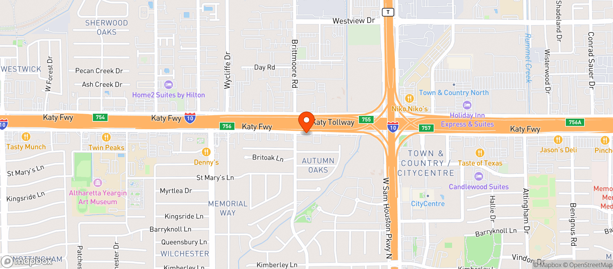 Map showing Smoke N Toke