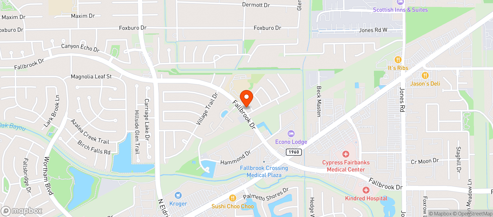Map showing Bahama Mama
