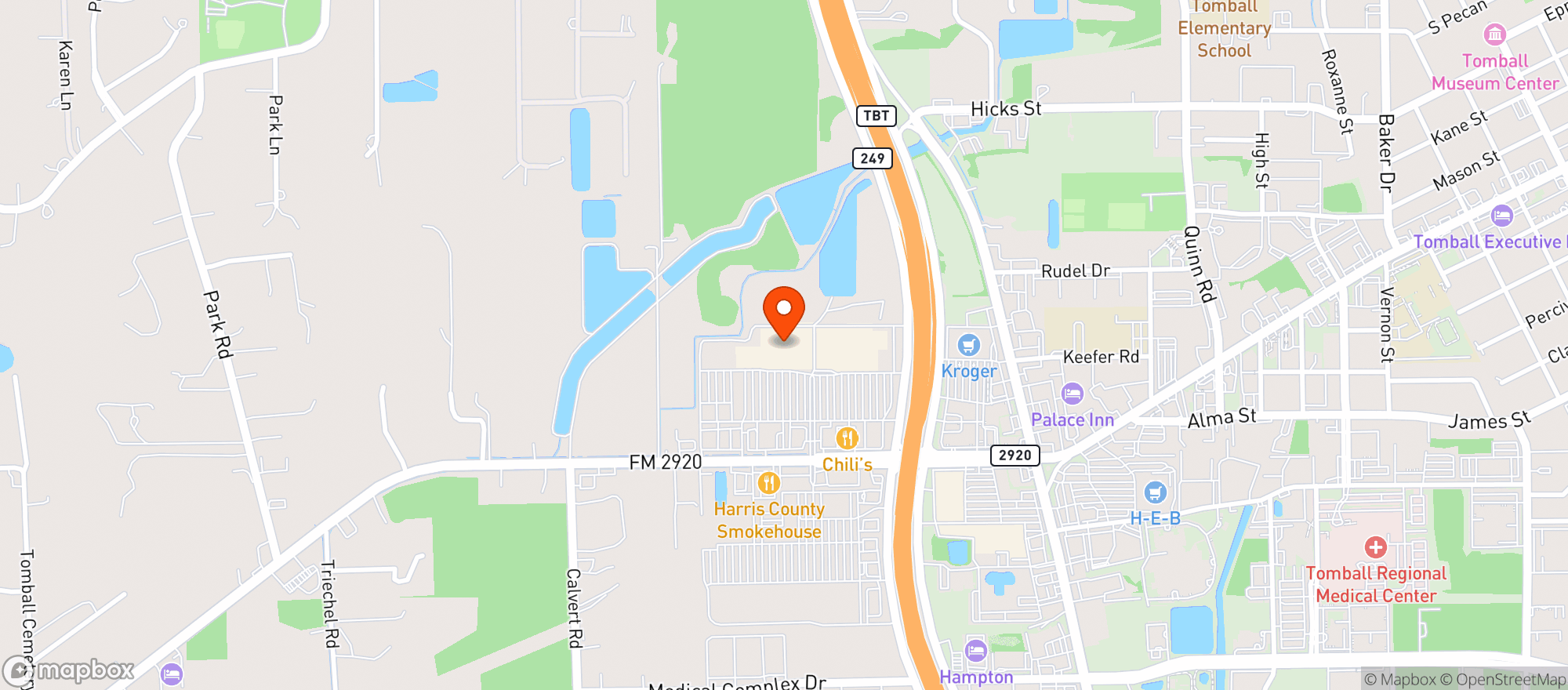 Map showing Target