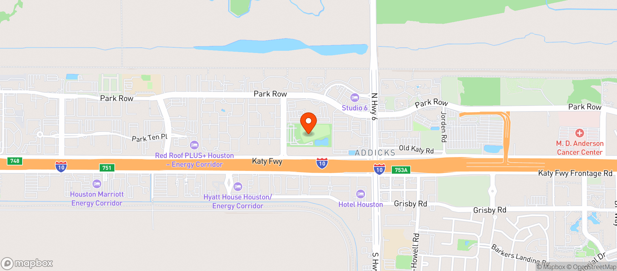 Map showing Topgolf