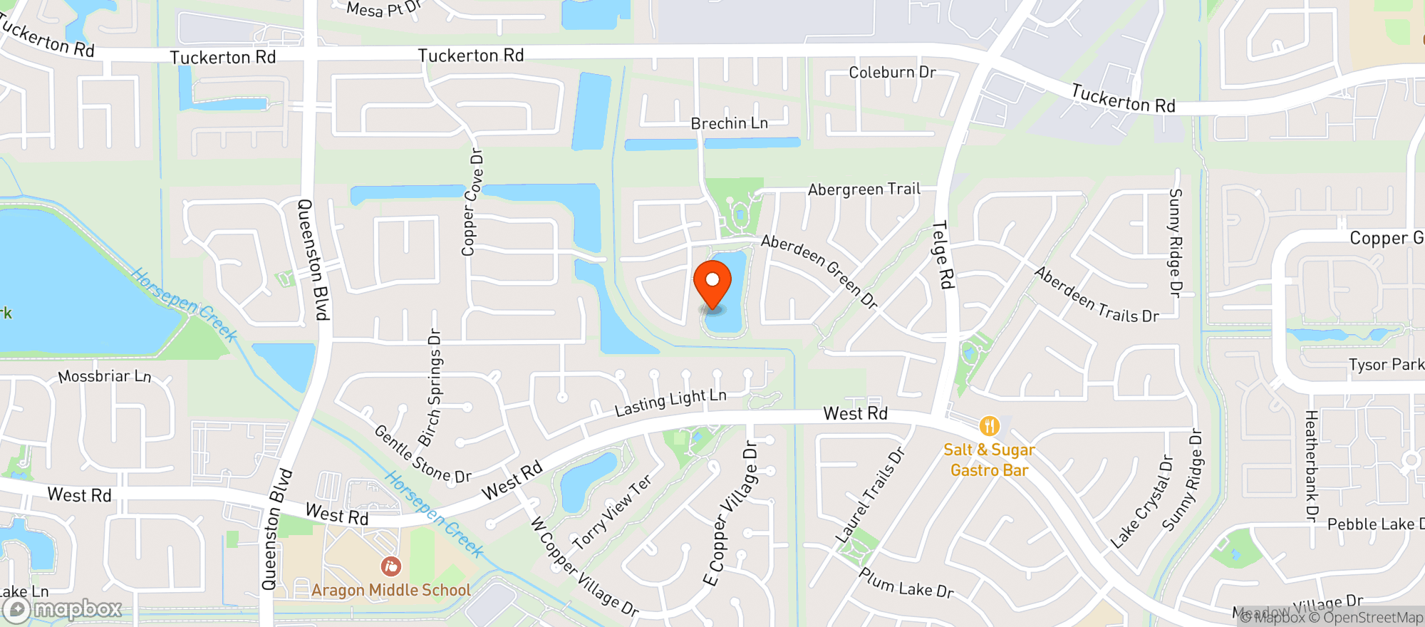 Map showing Spec's - Highway 6 North