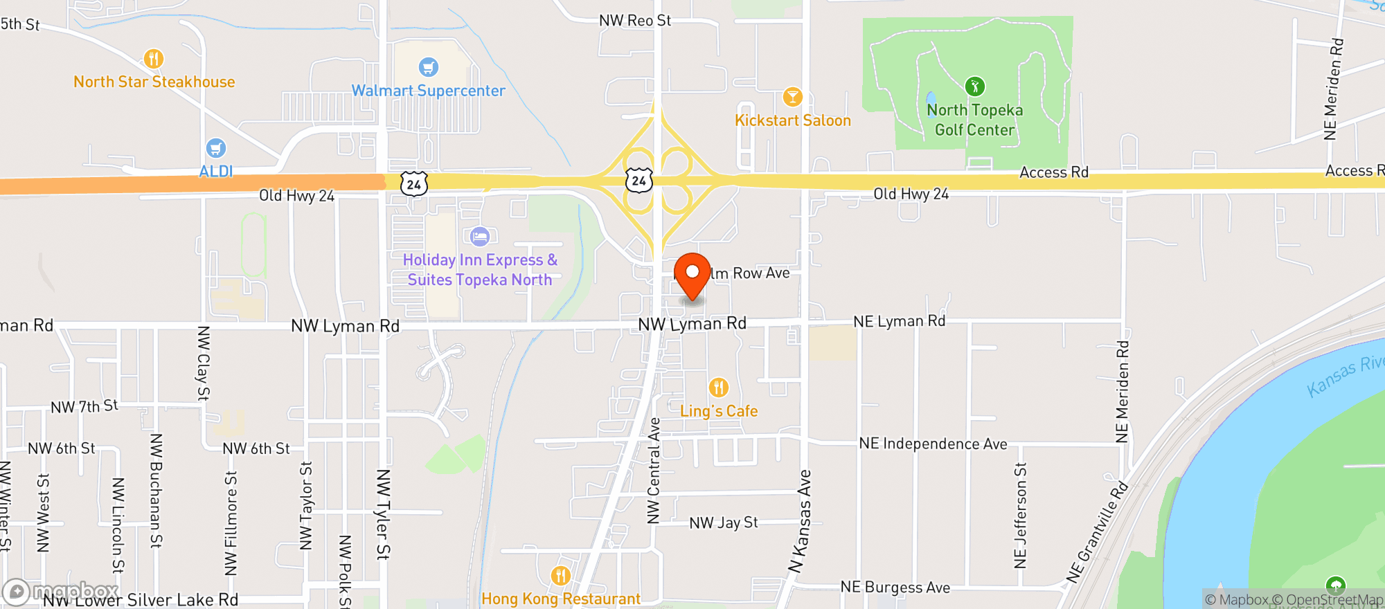 Map showing Barrel House Liquor