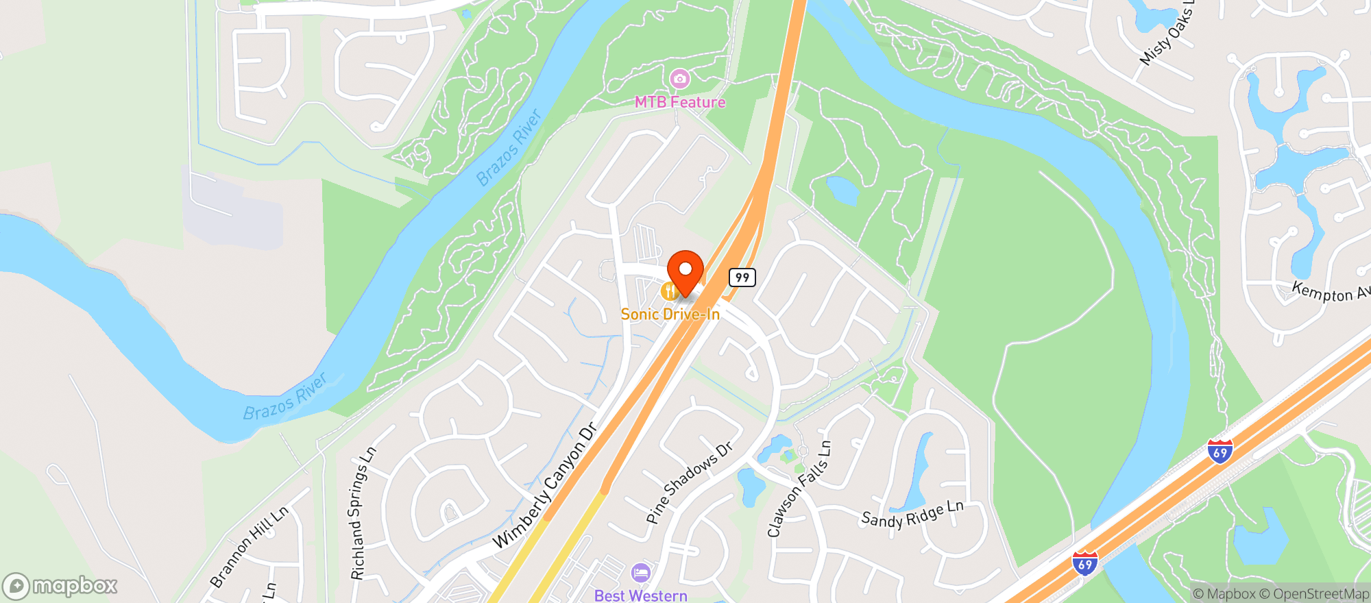 Map showing TARGET