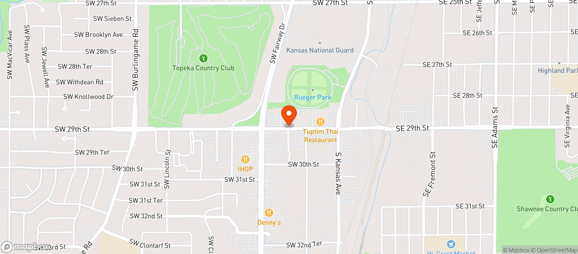 Map showing Gnc
