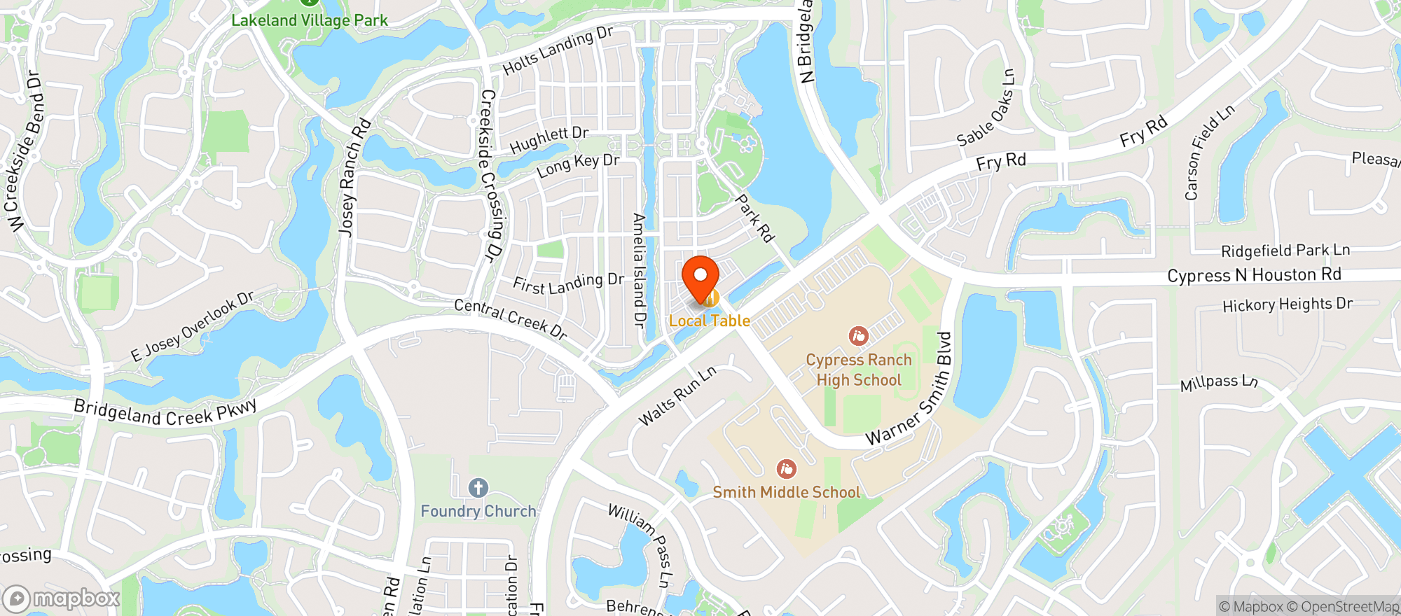 Map showing Bridgeland Liquor