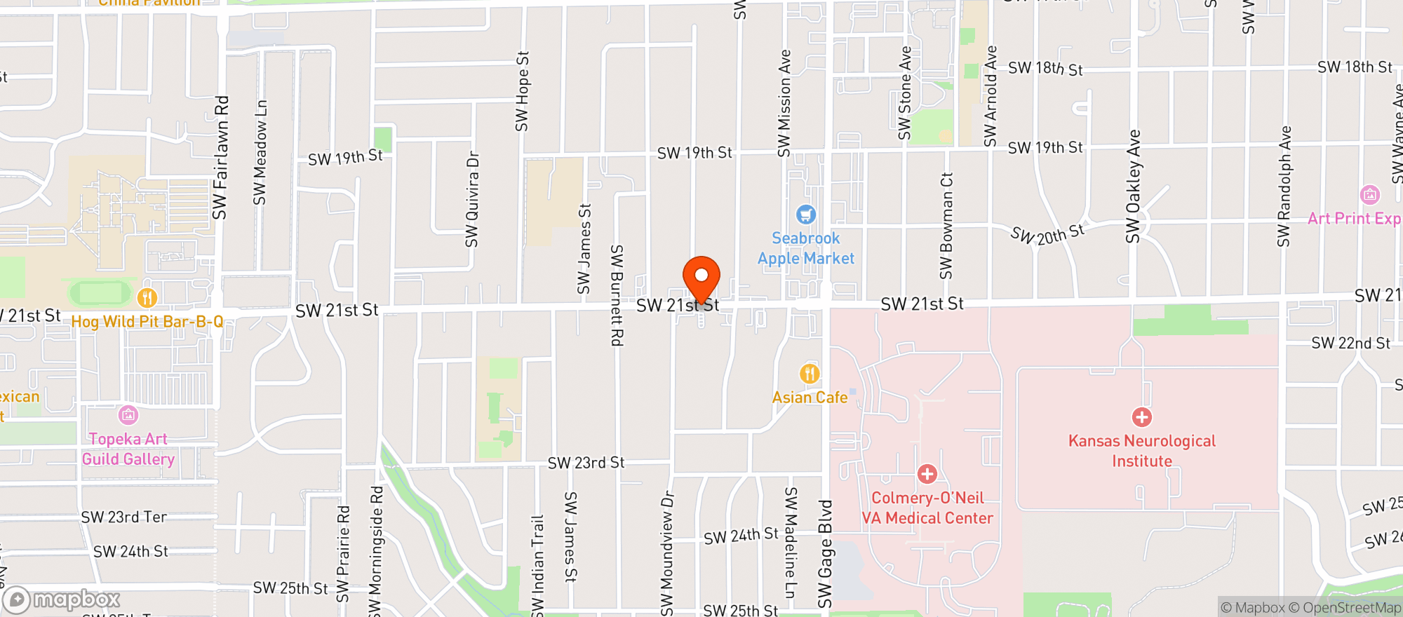 Map showing Devlins Wine & Spirits