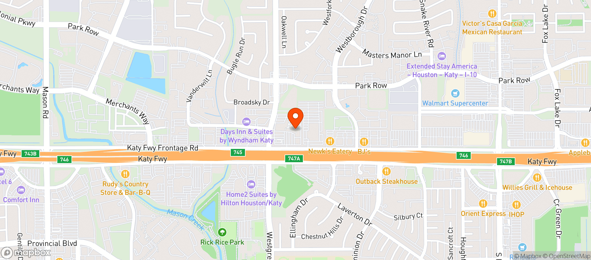 Map showing 101 Poker Club & Restaurant