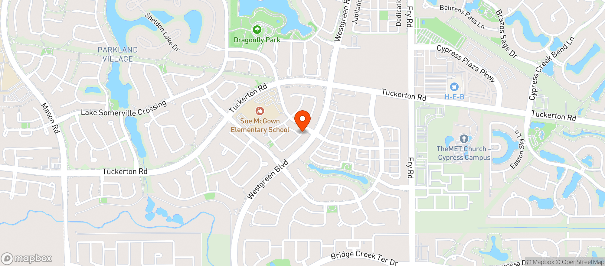 Map showing Buttercup Beauty Lounge