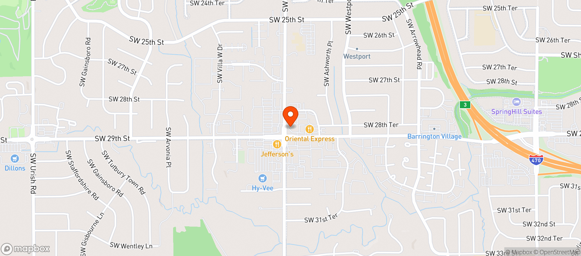 Map showing Devlins Wine & Spirits
