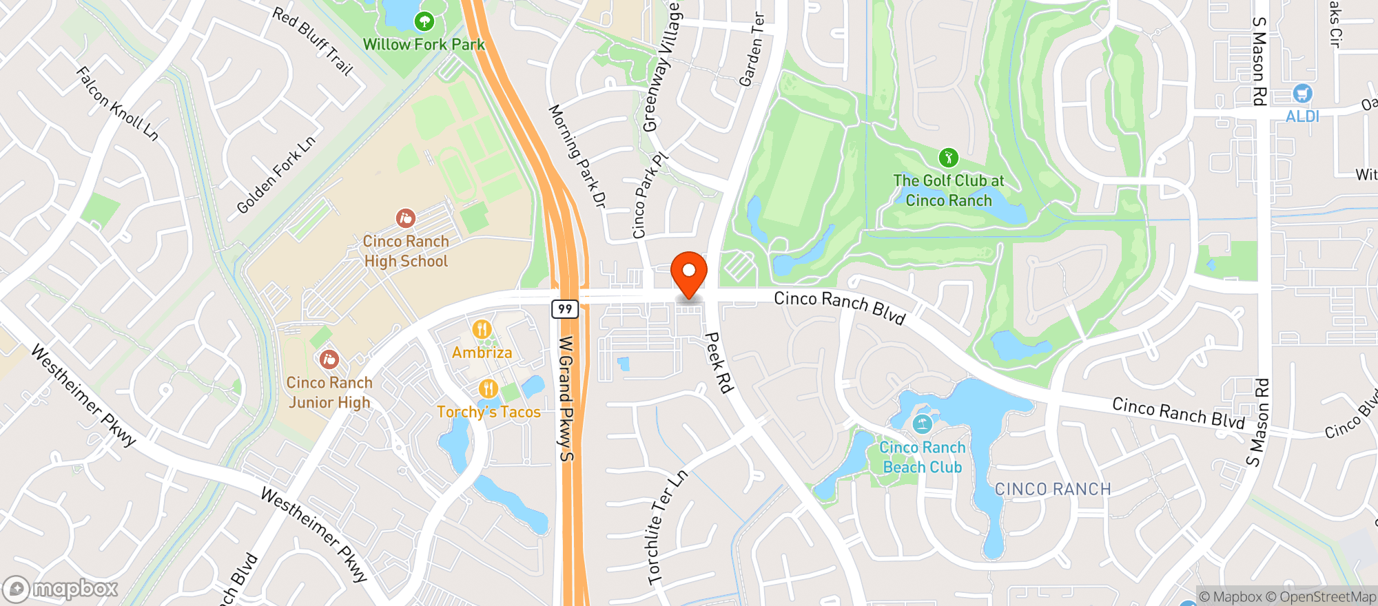 Map showing Sprouts Farmers Market