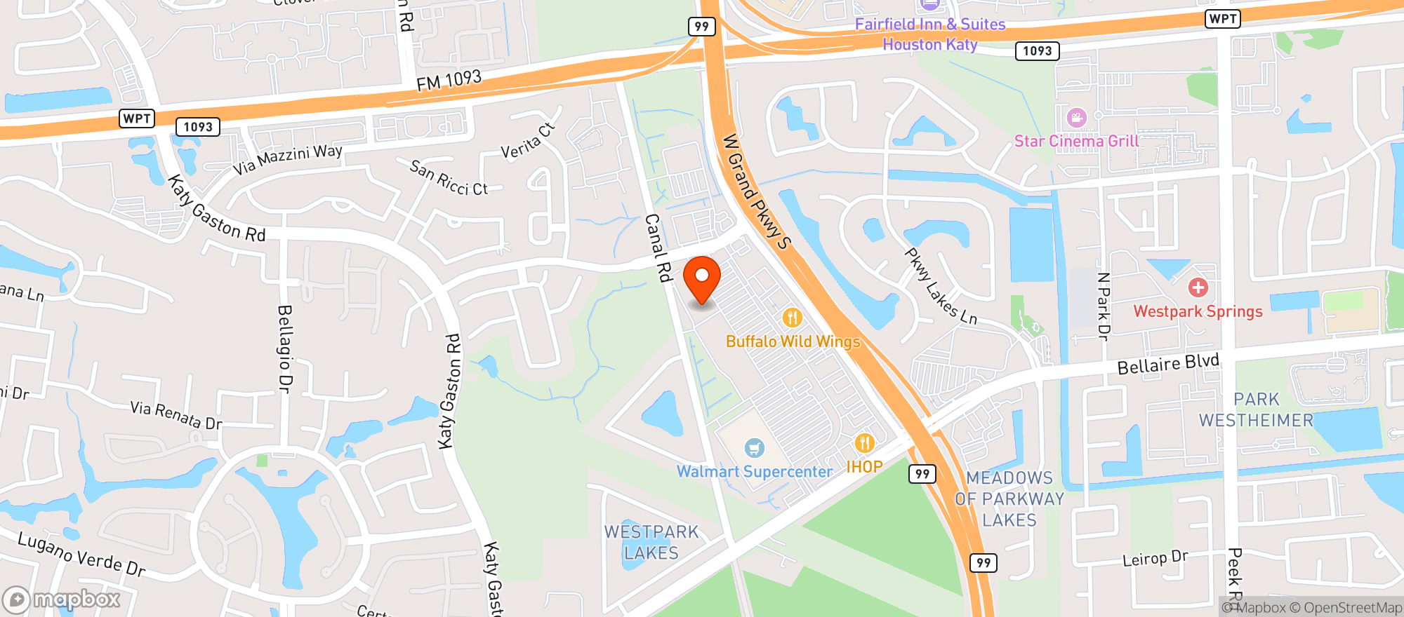 Map showing Totalwine