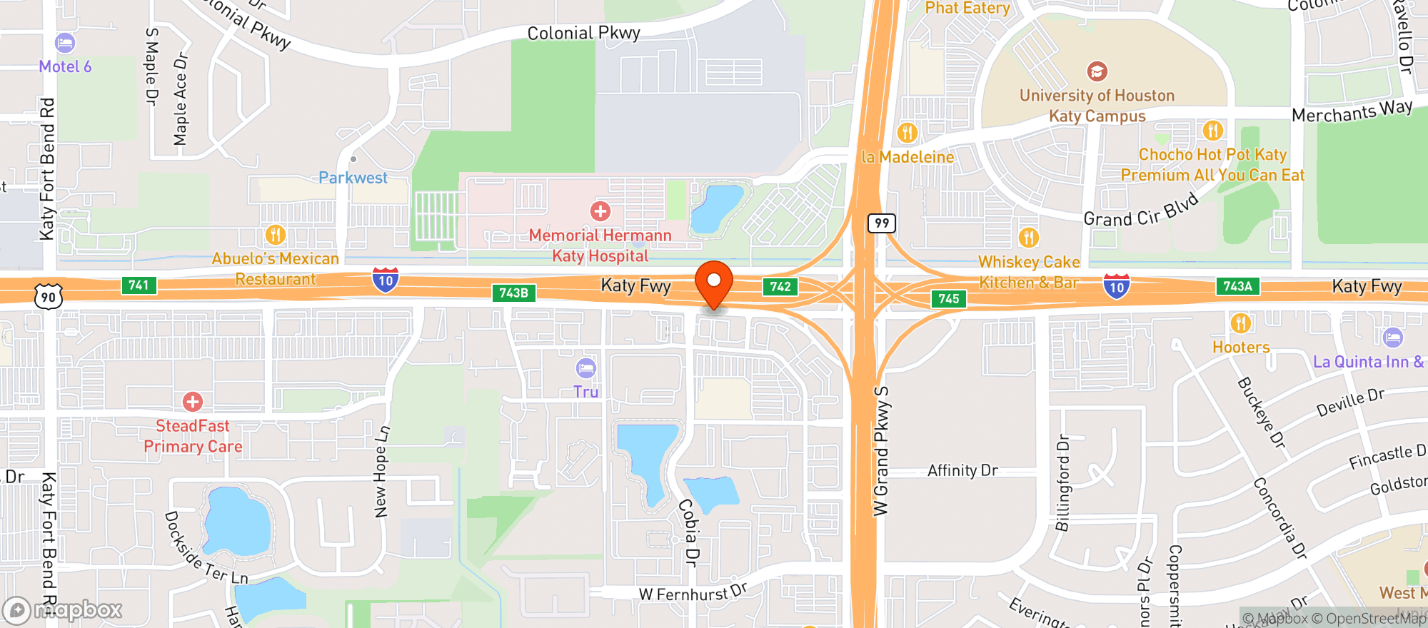 Map showing Wb Liquors #54