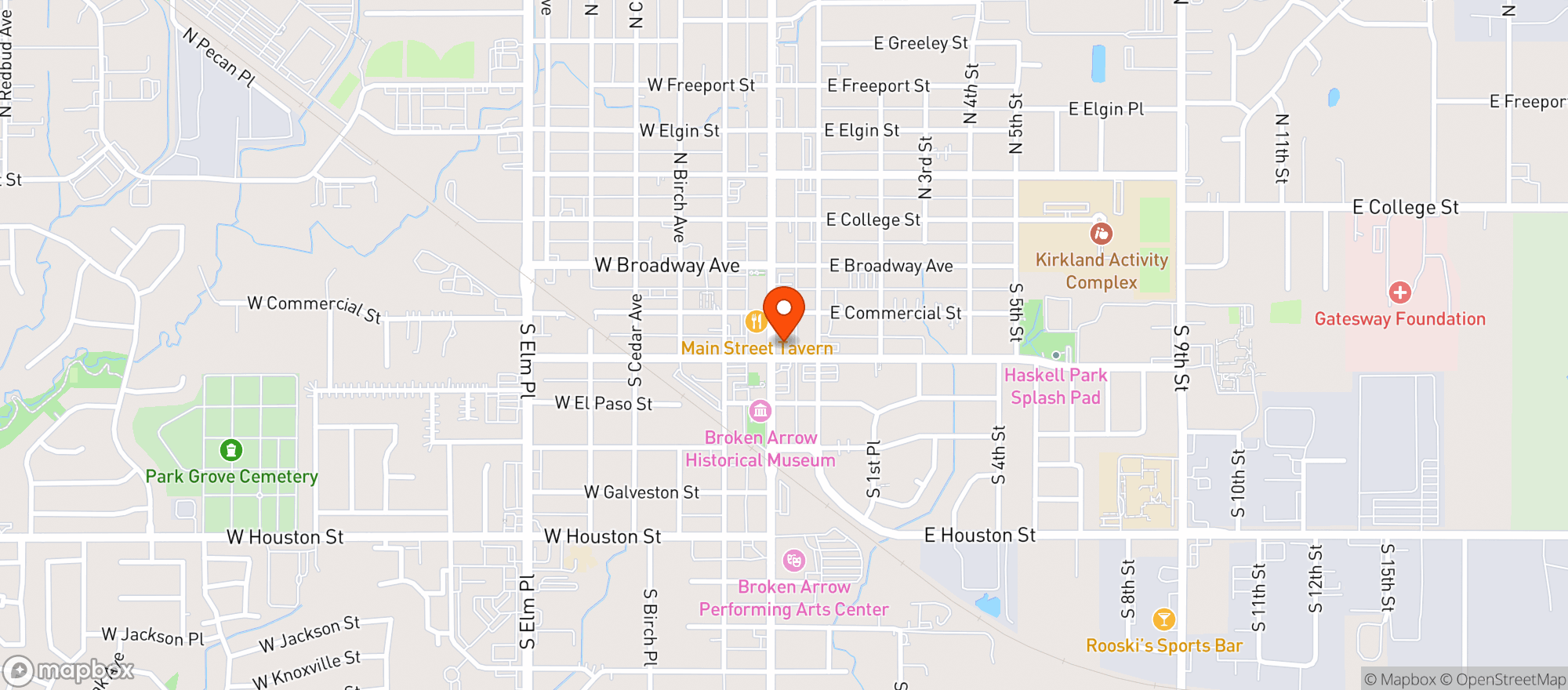 Map showing District Burger