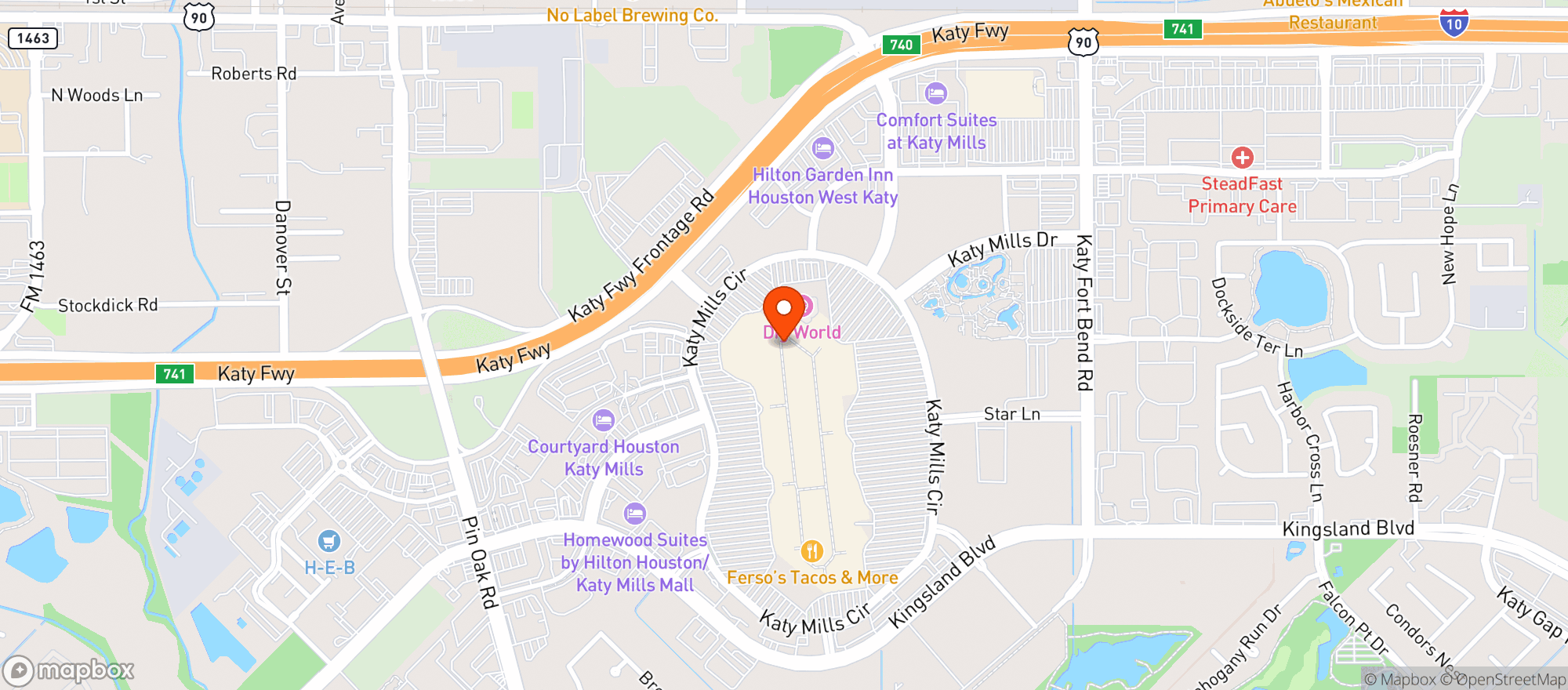 Map showing Gnc