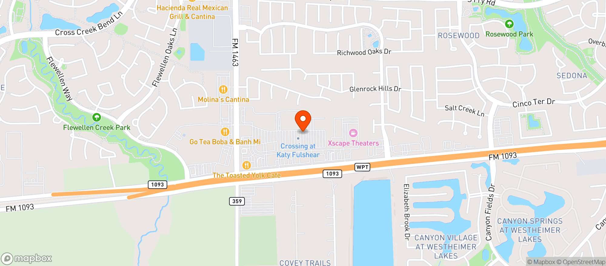 Map showing Walmart Supercenter