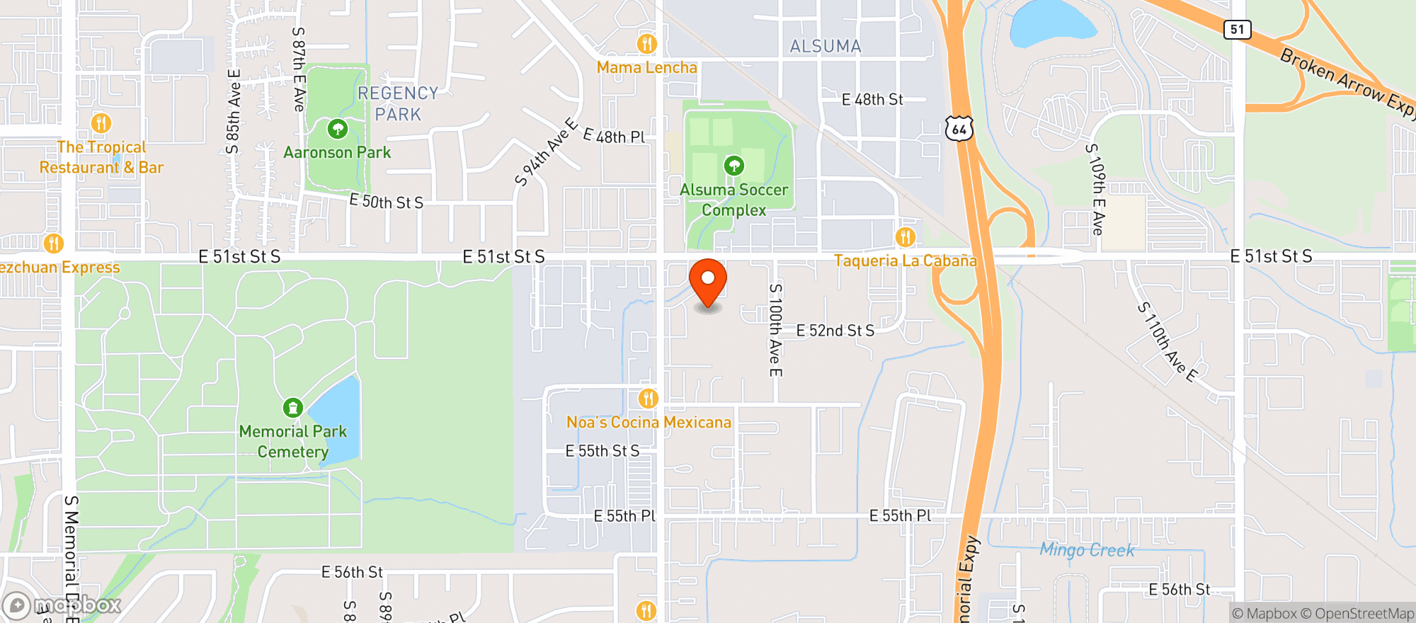 Map showing Samples 100%