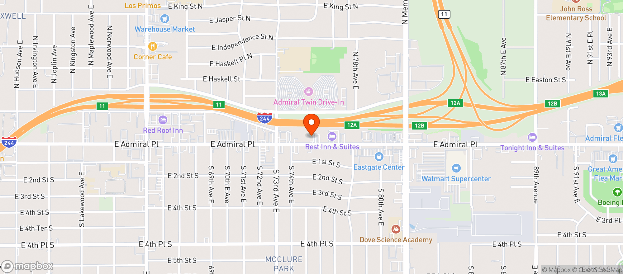 Map showing XO LIQUOR