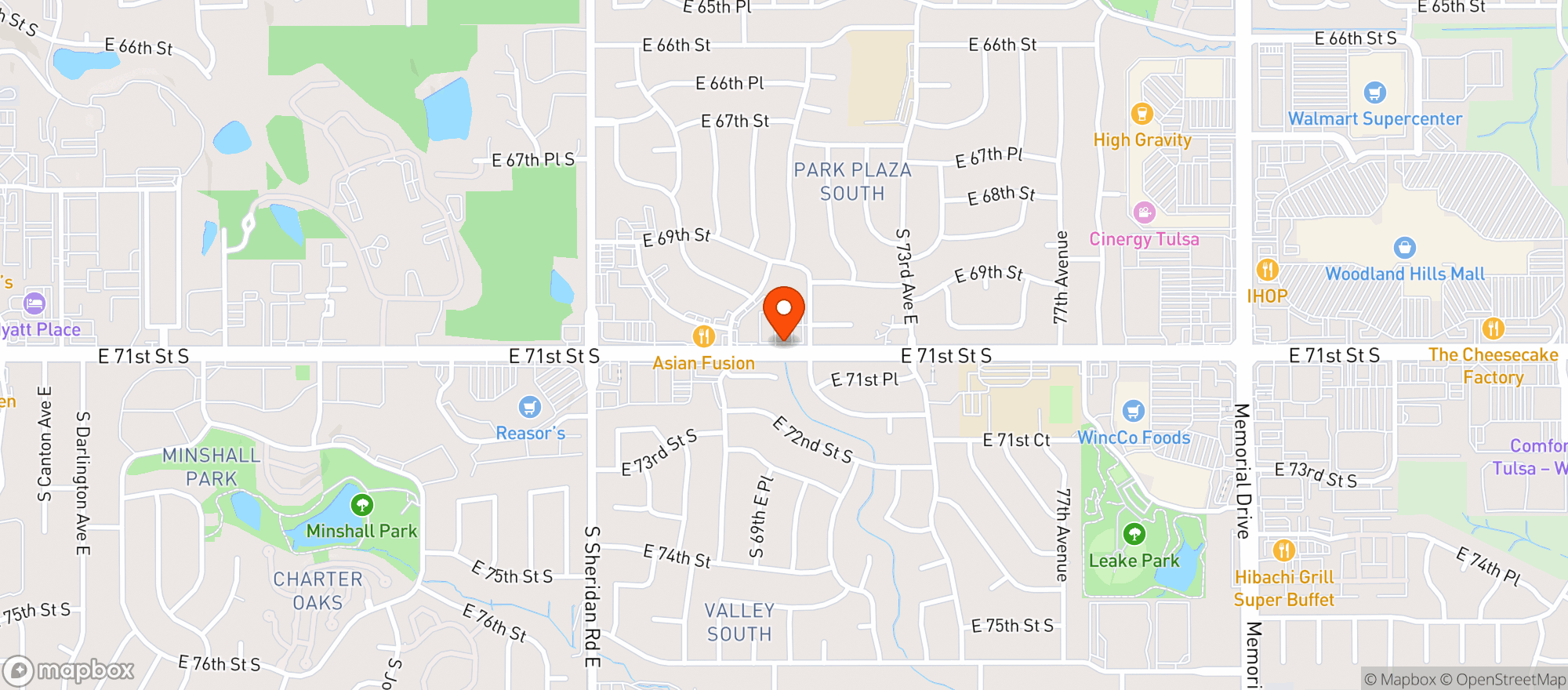 Map showing GREENCRAFT MEDICAL DISPENSARY