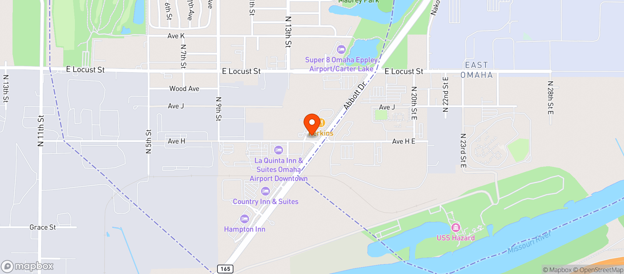 Map showing Mega Saver #22