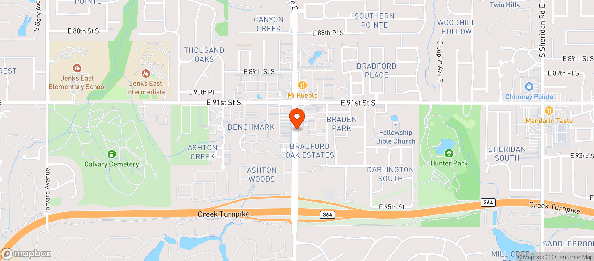 Map showing Primo S Wine & Spirits