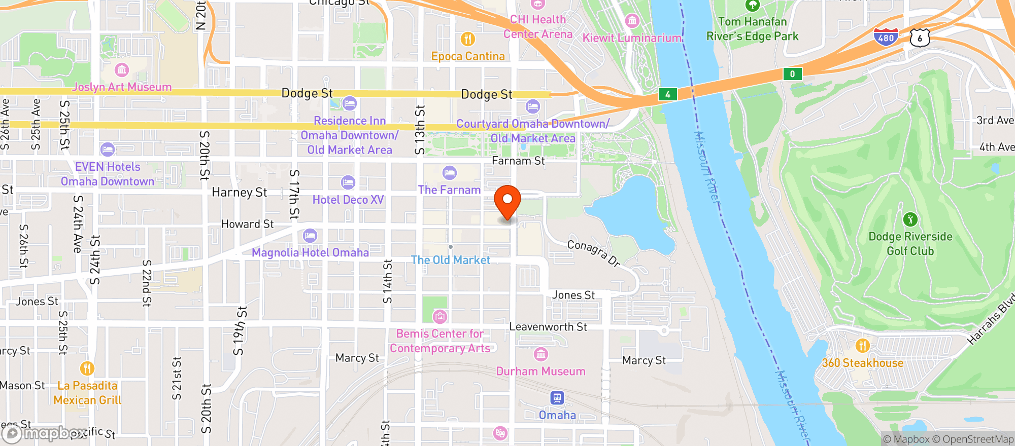 Map showing Mr Toads Bar