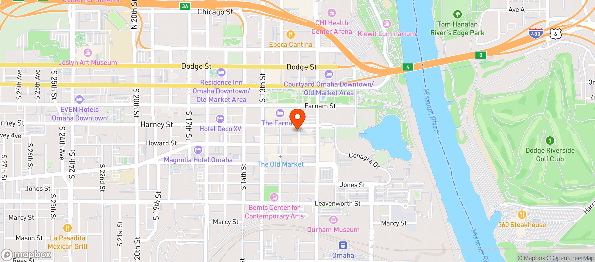 Map showing Ms Pub