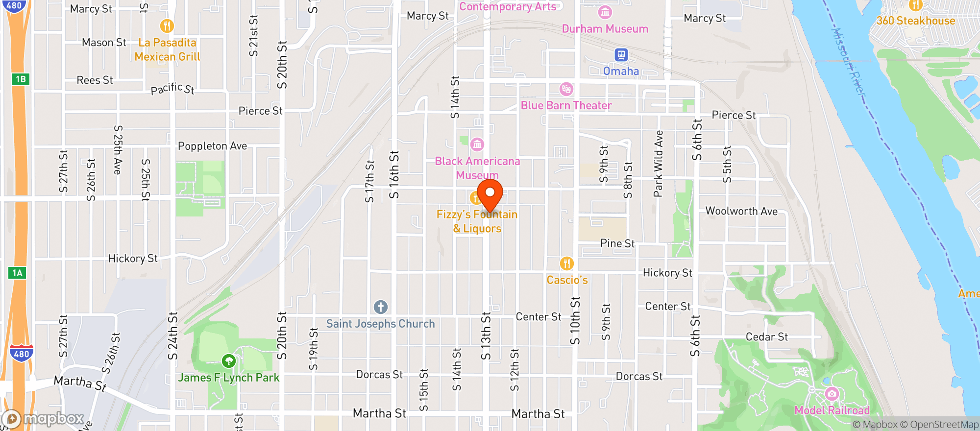 Map showing Beercade 2