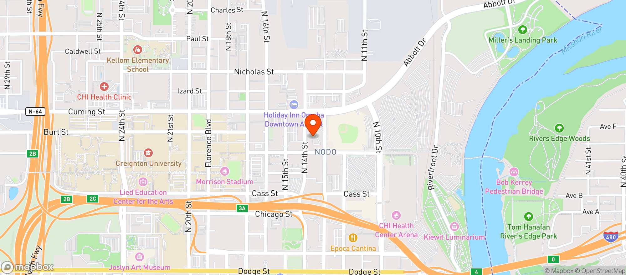 Map showing Slowdown