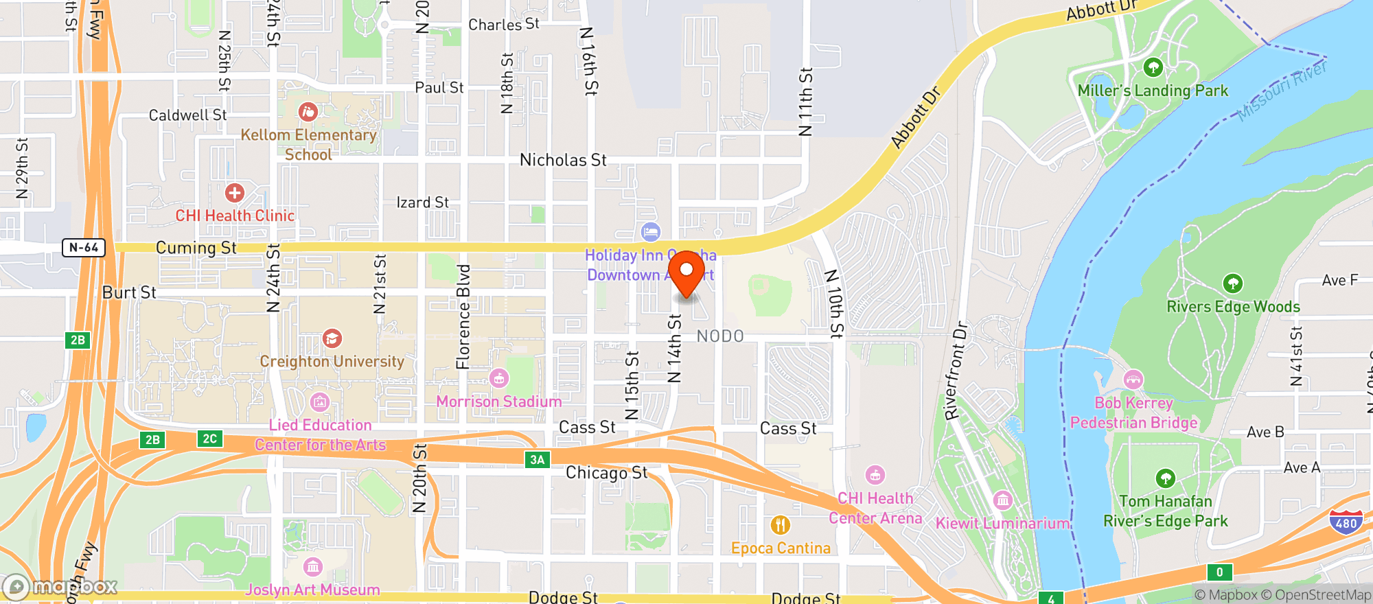 Map showing Trap Room, The - Que