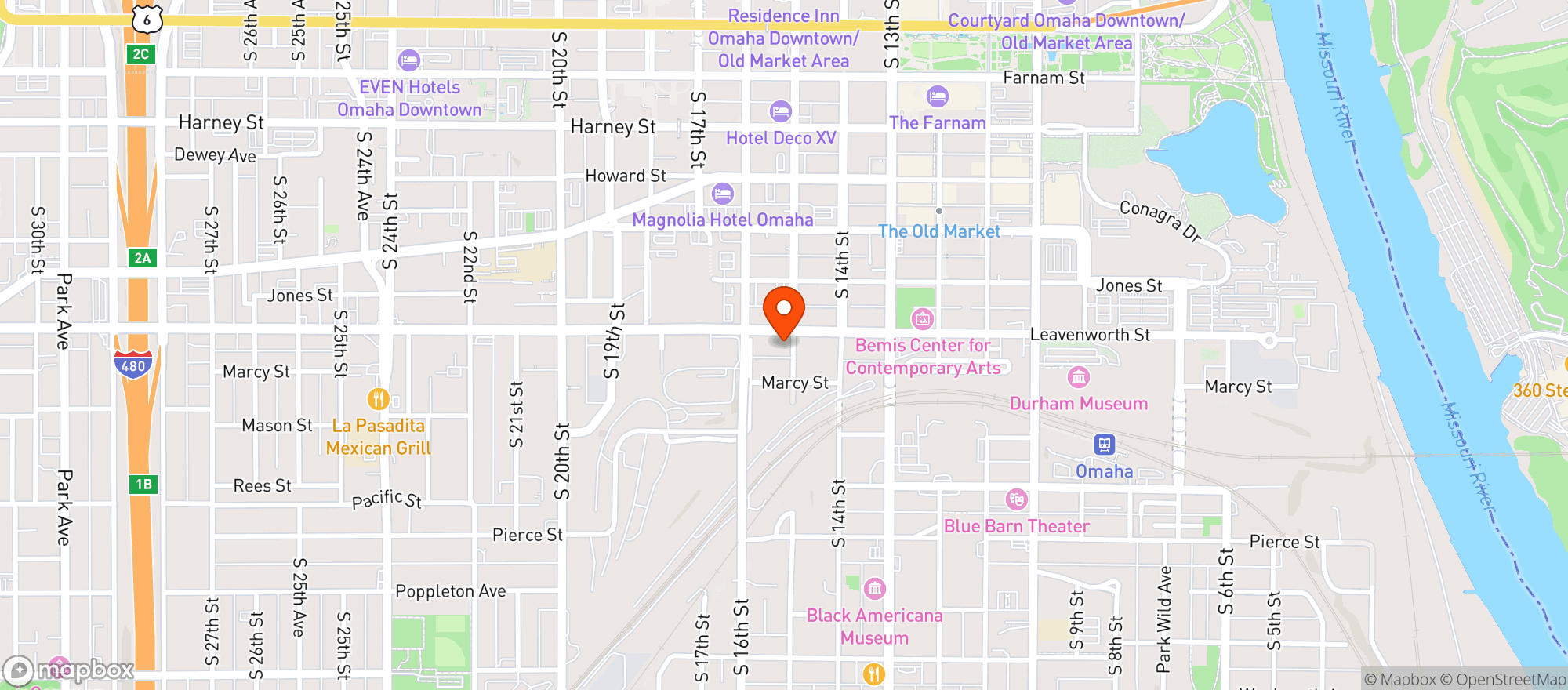 Map showing Imaginarium SuperStore