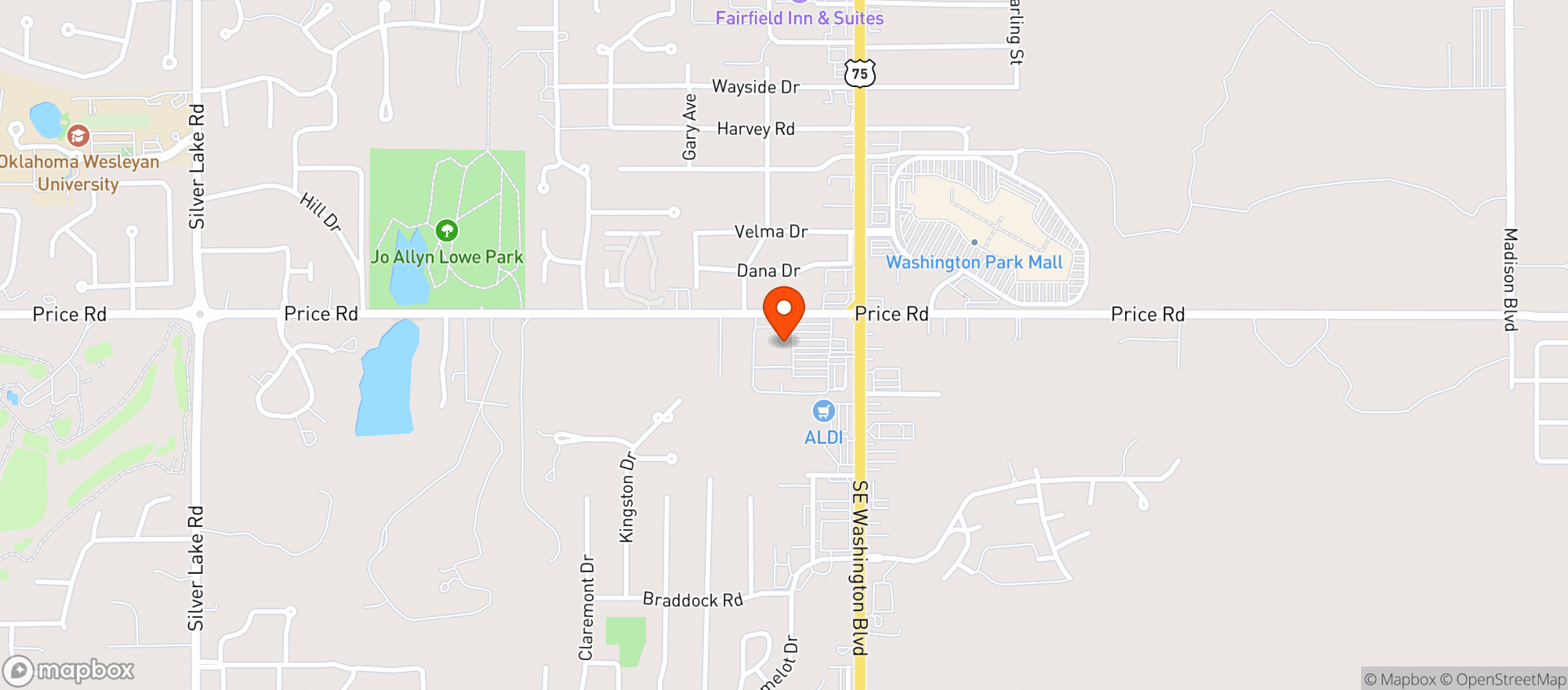 Map showing FOOD PYRAMID - PYRAMID (BARTLESVILLE - 467)