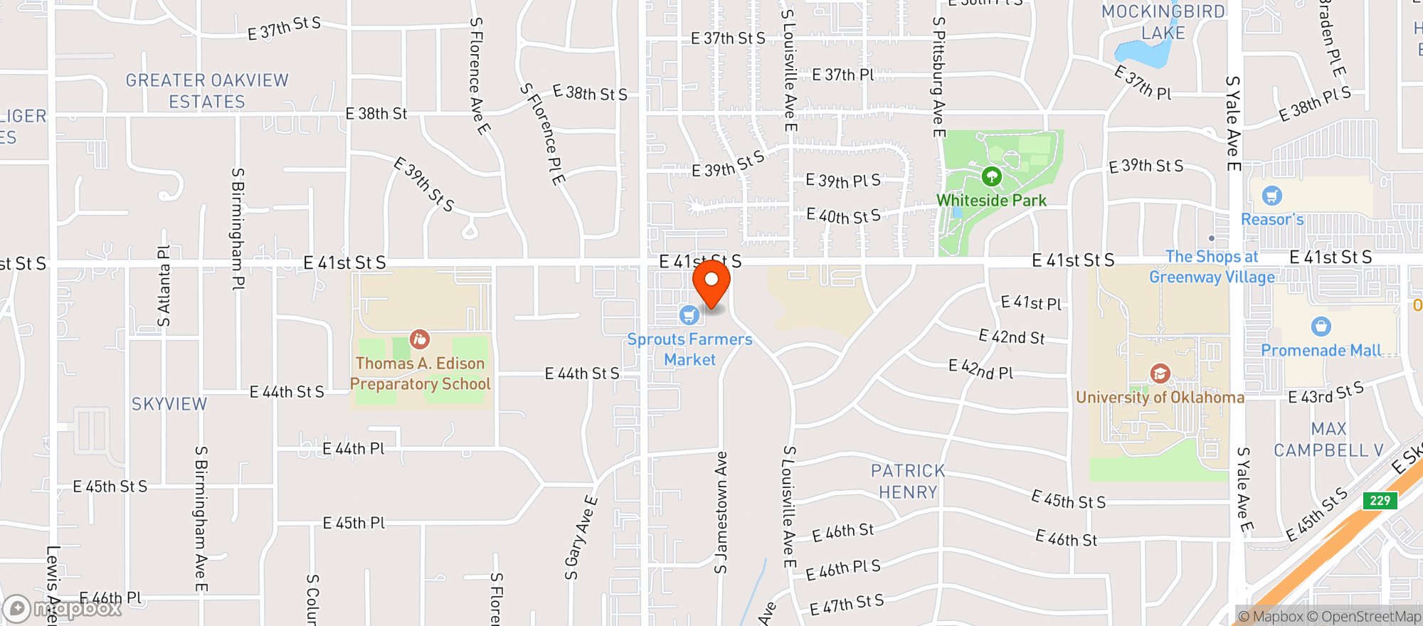 Map showing Sprouts #805