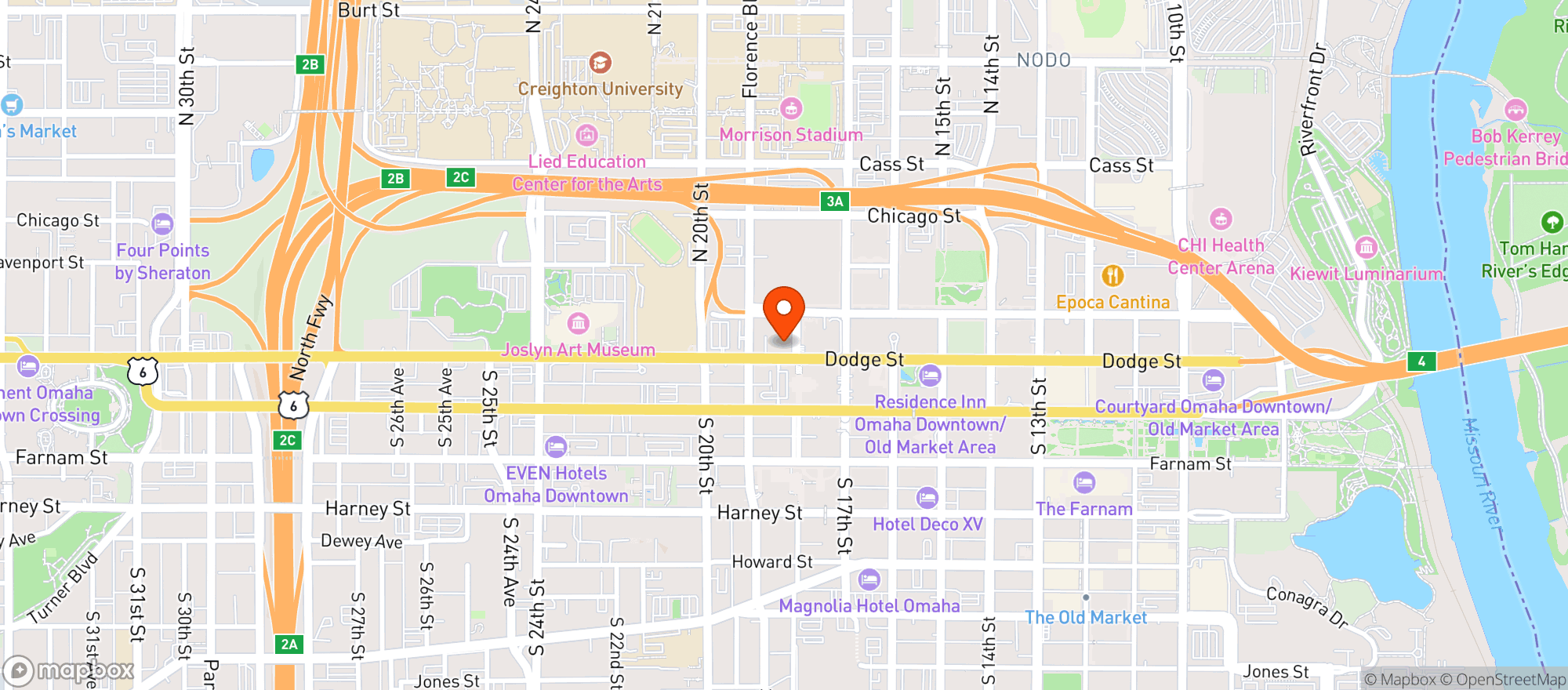 Map showing Anna S Place