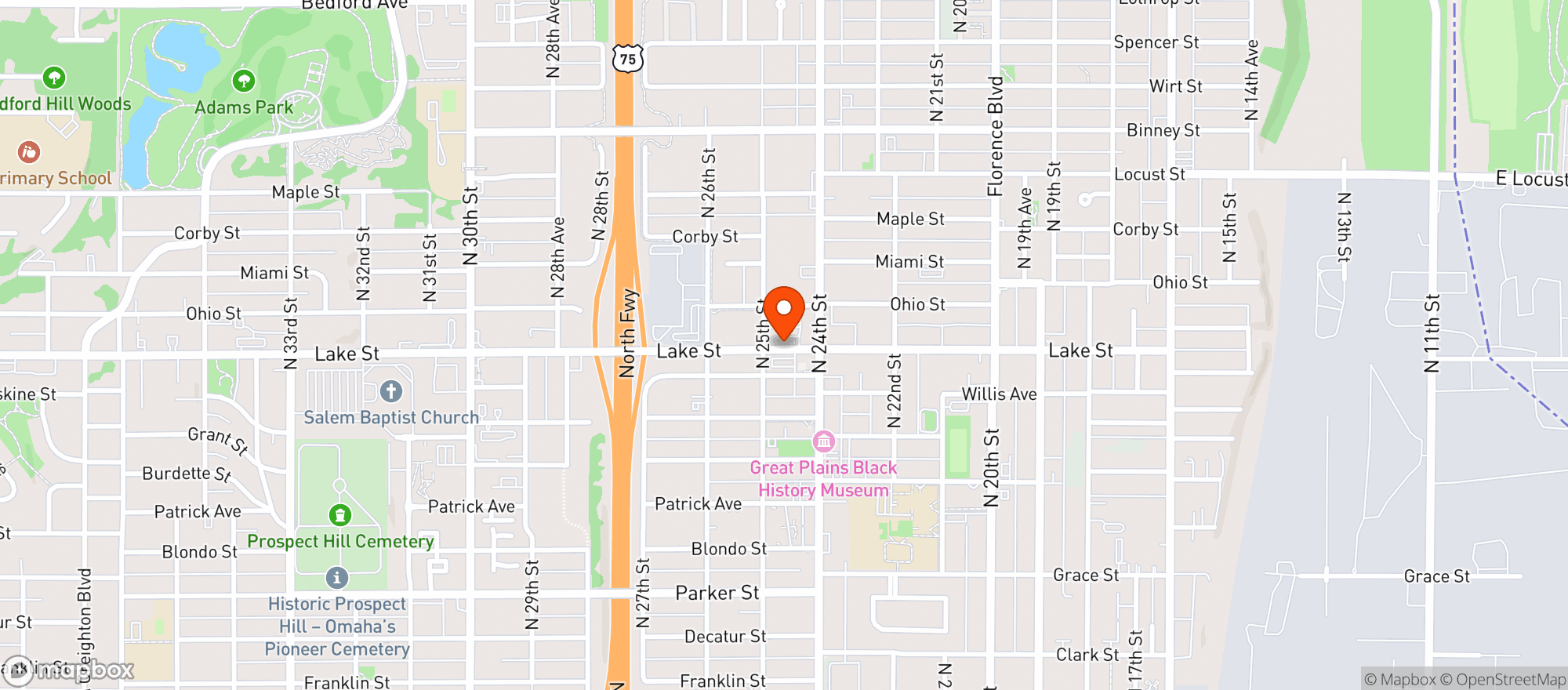 Map showing Elks 92