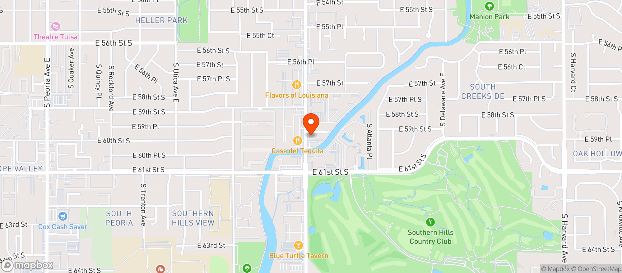 Map showing Albatross Sporting Lounge