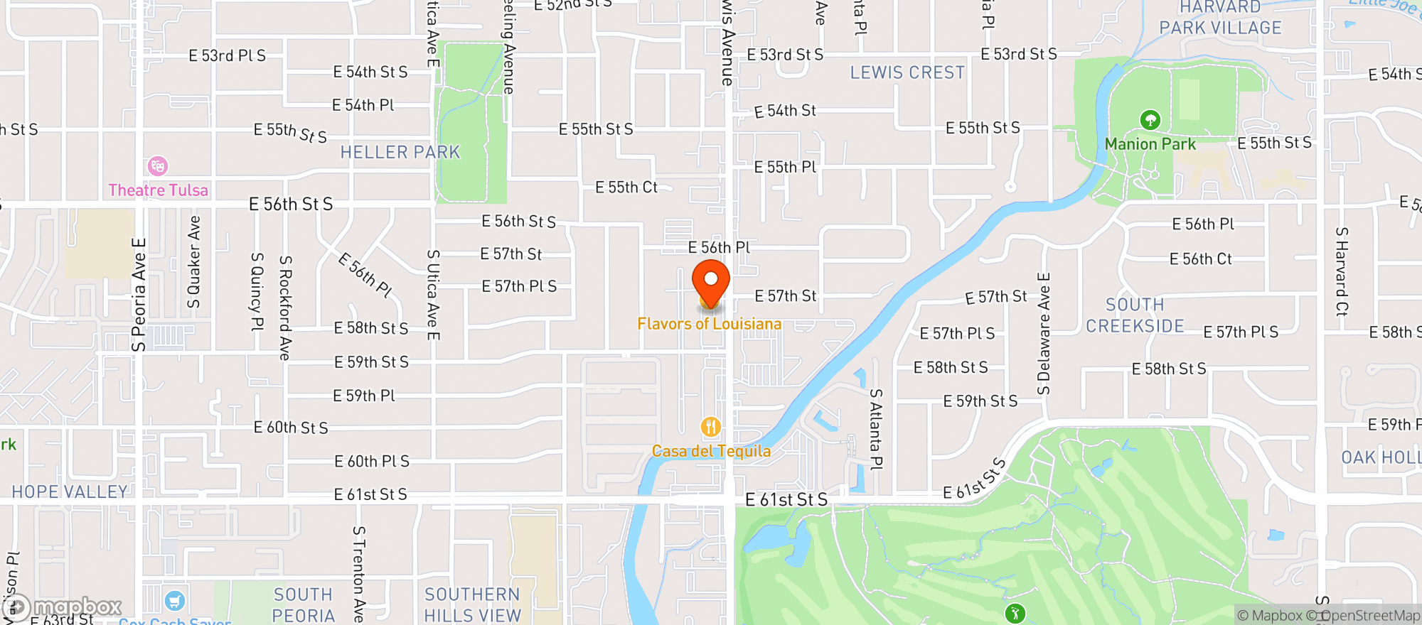 Map showing Bull And Bear Tavern LLC