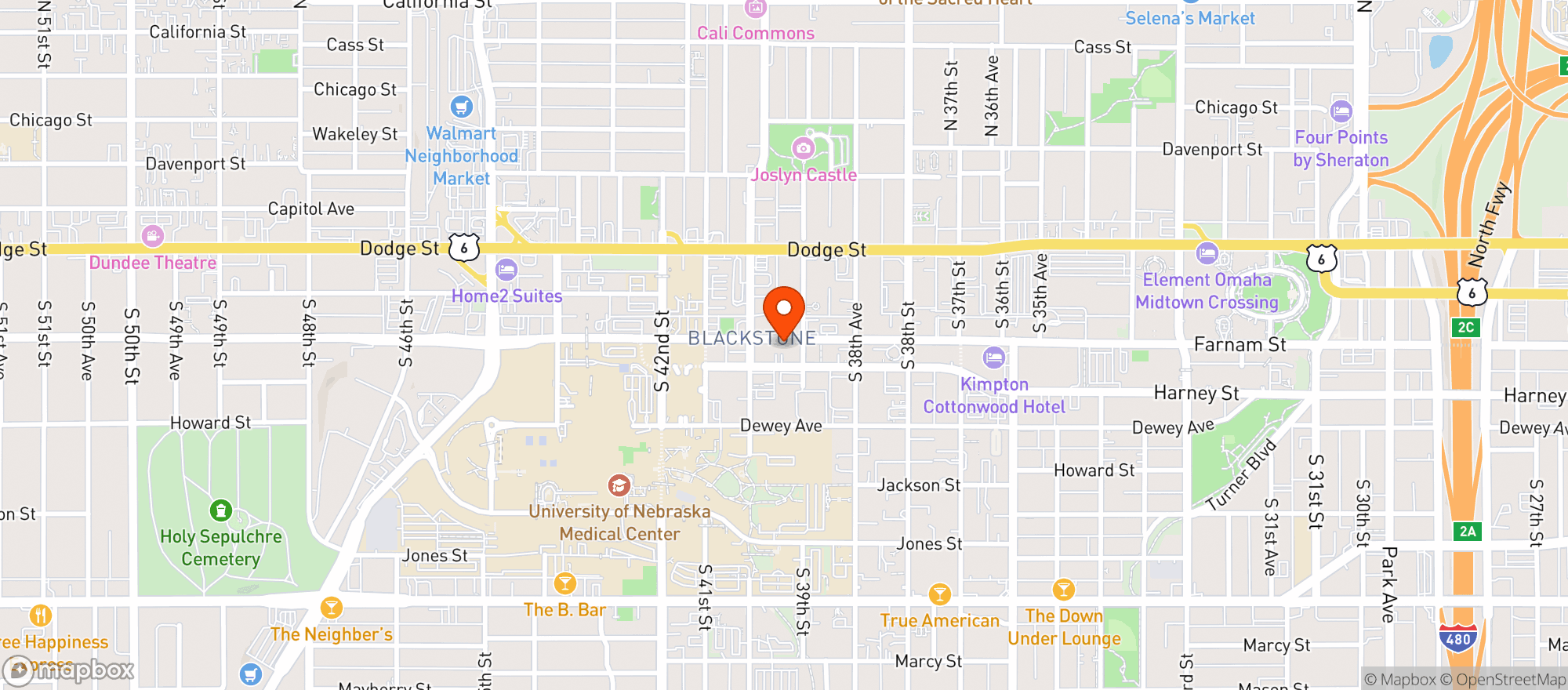 Map showing RENO S