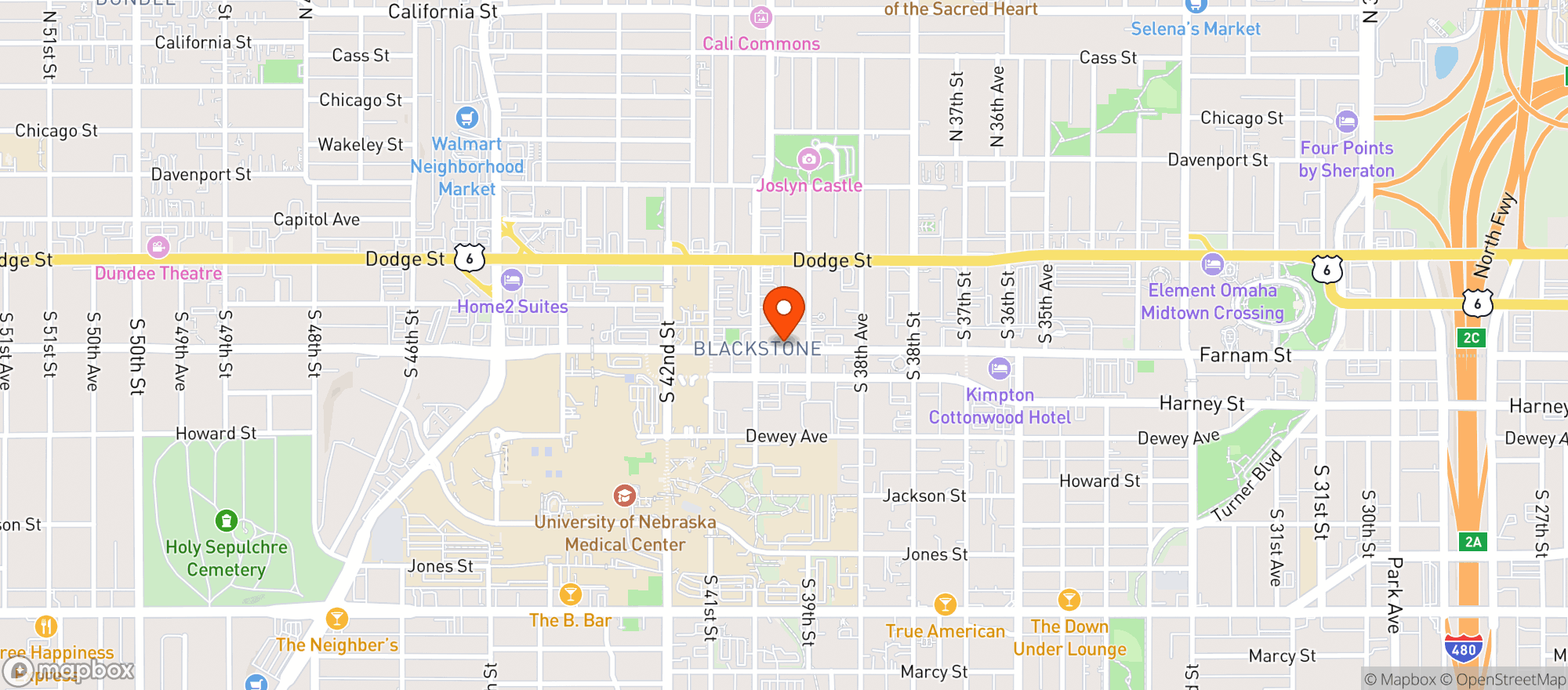 Map showing Barber Shop The