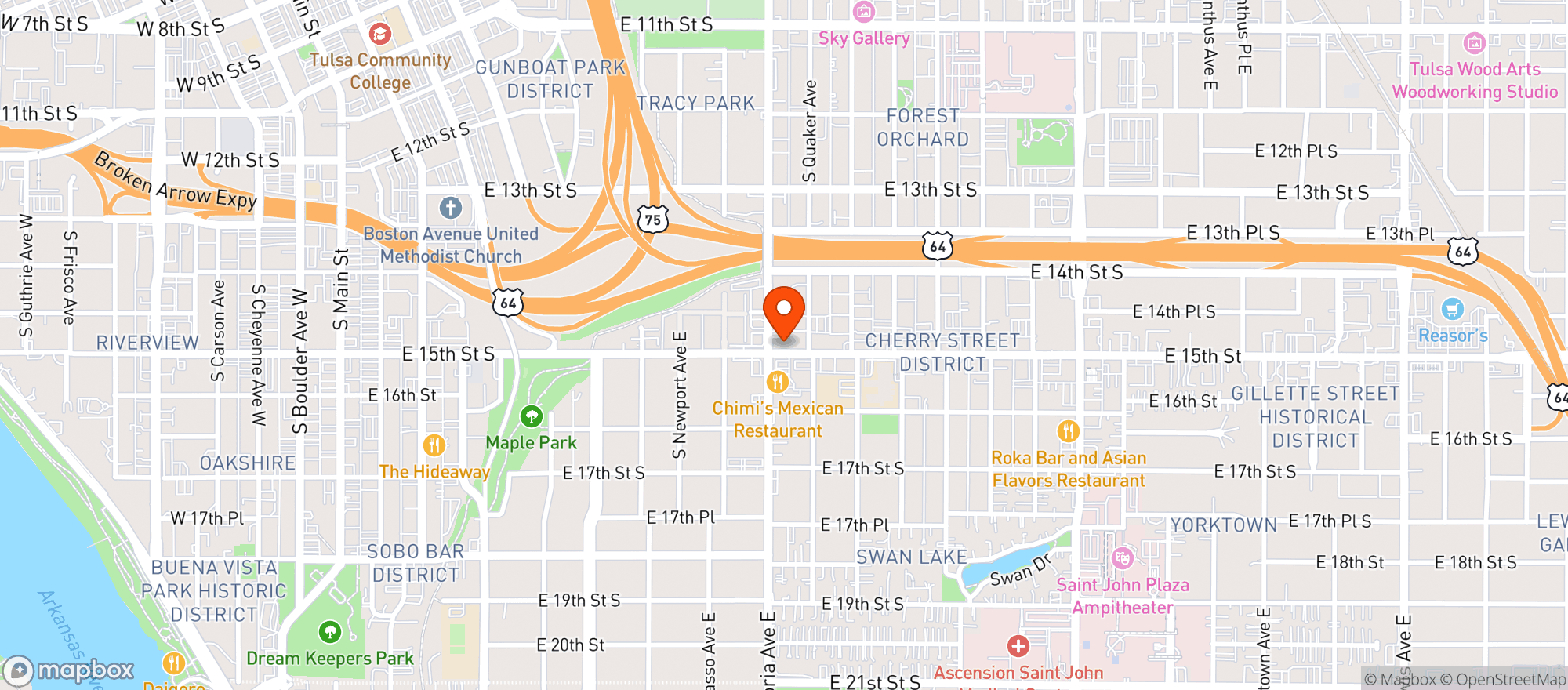 Map showing Lofi