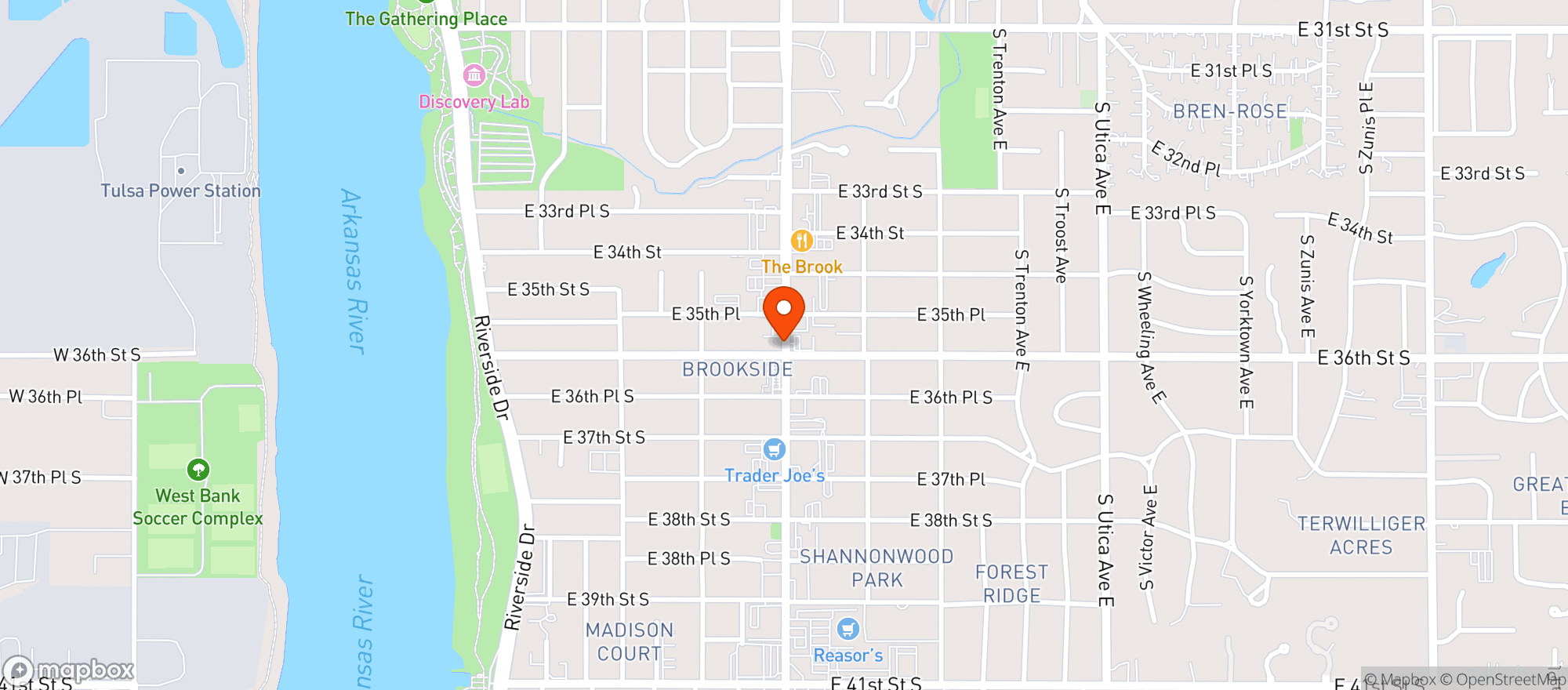 Map showing Mondos