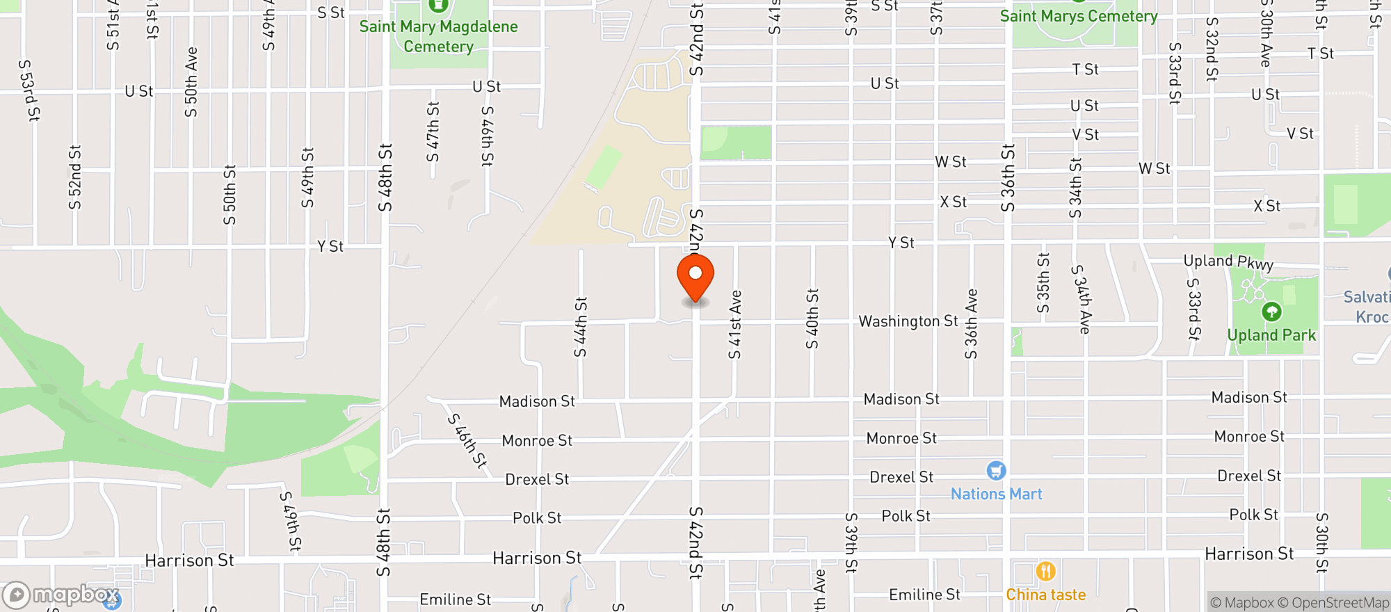 Map showing Lukes Corner