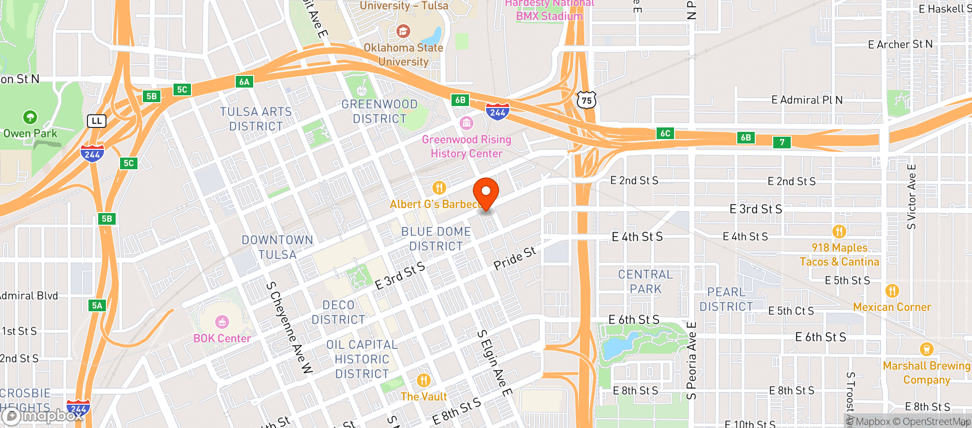 Map showing Whiskey 918