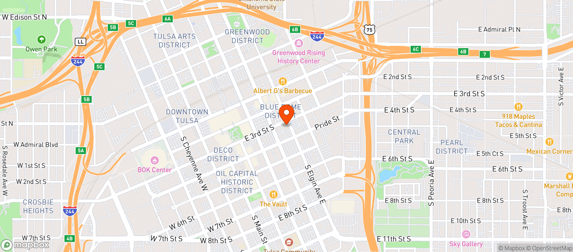 Map showing Fassler Hall