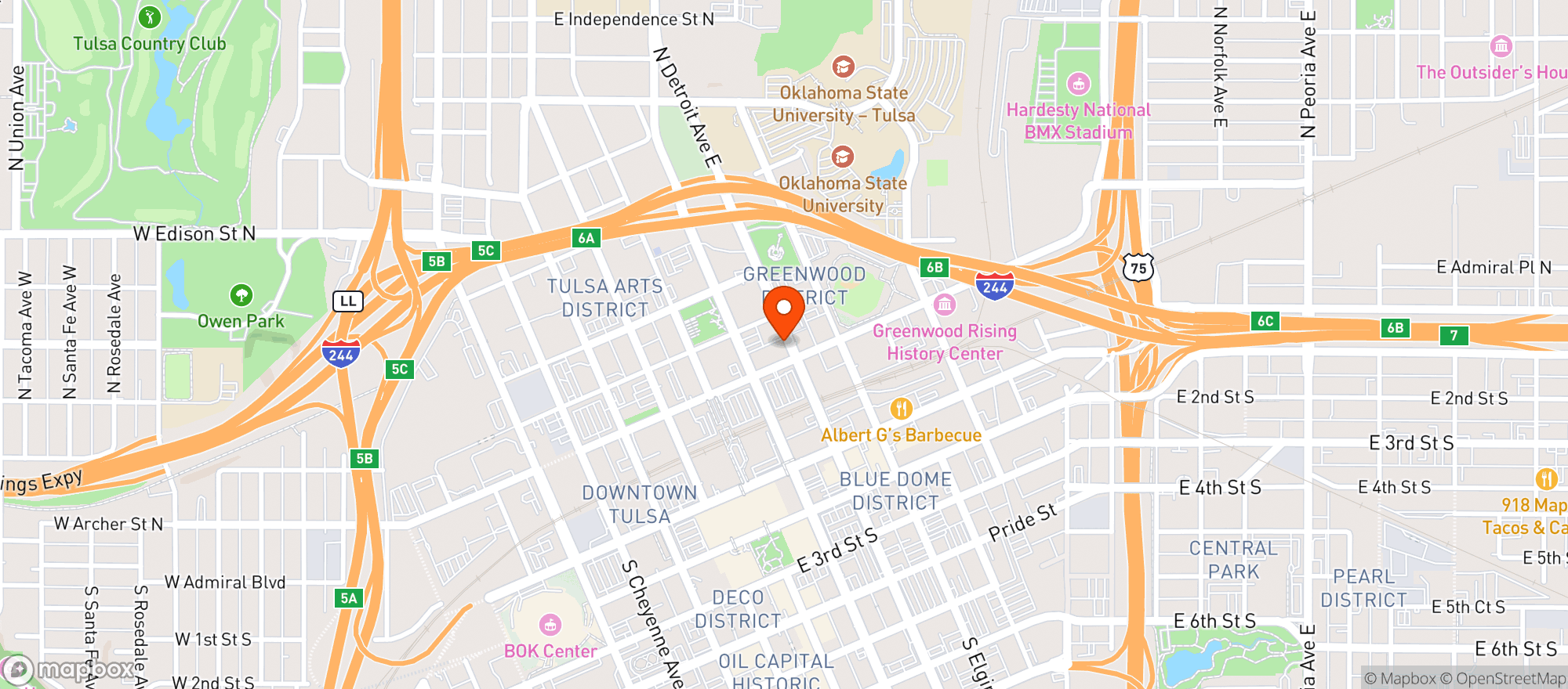 Map showing Lowdown