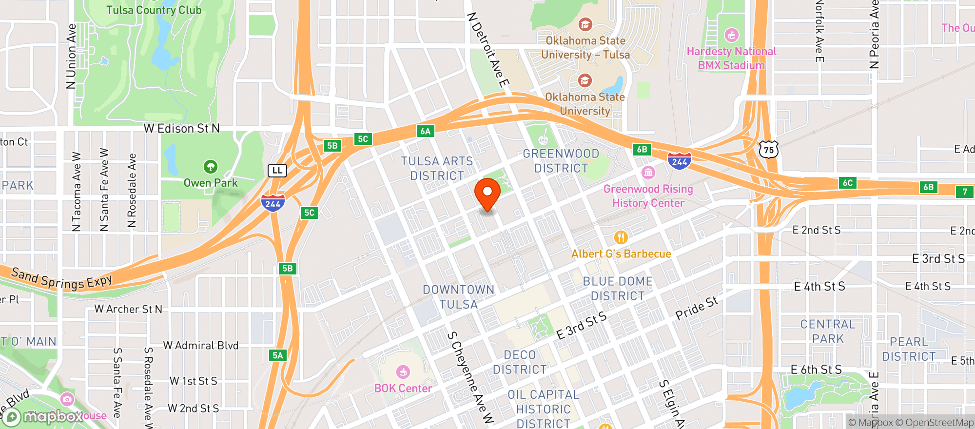 Map showing Amelias