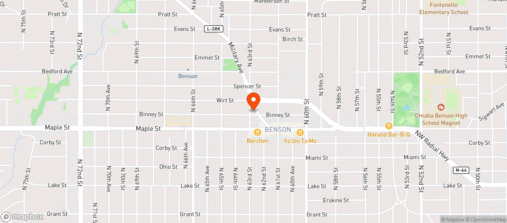 Map showing Fullhouse